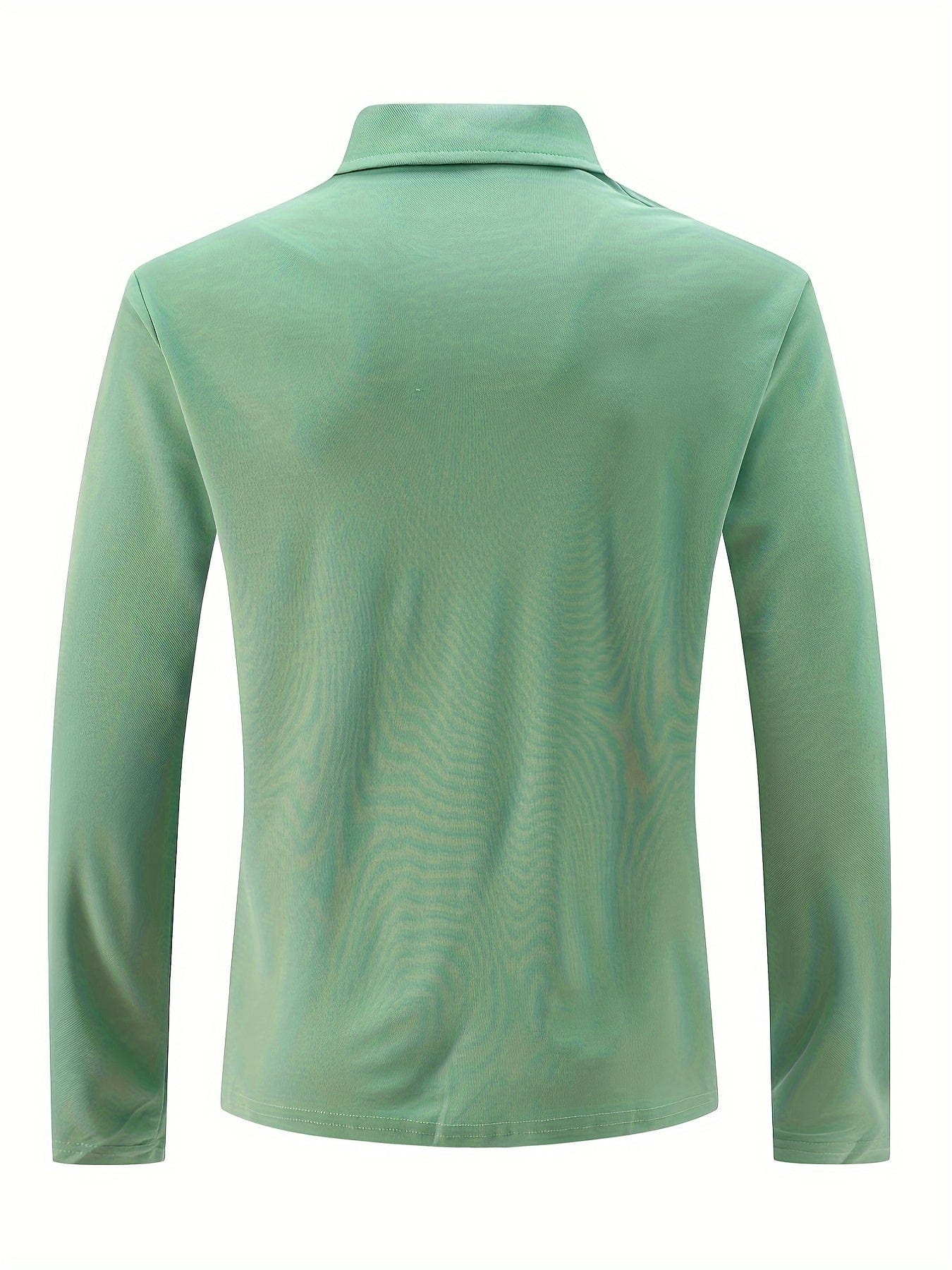 Théo|Herenpoloshirt met lange mouwen