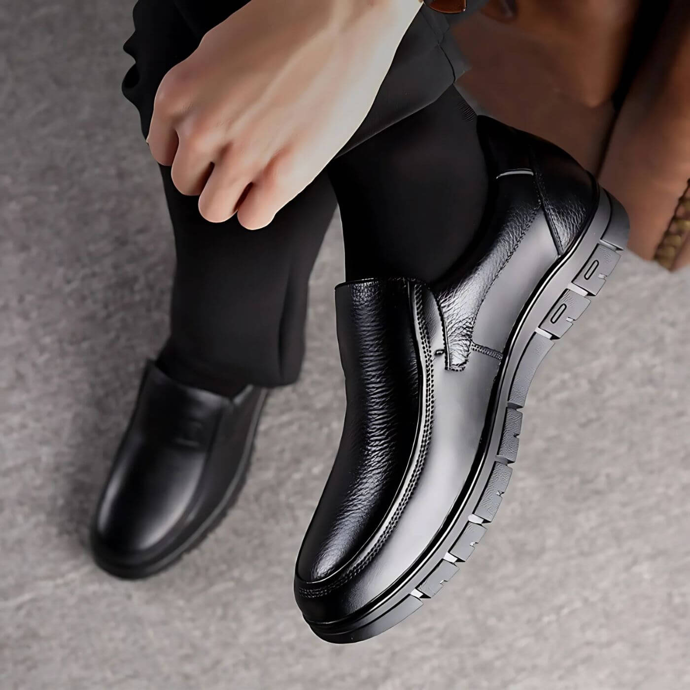 Orthopro™ - orthopedische leren schoenen voor mannen