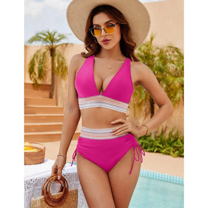Azure™ | Elegante, hoog getailleerde, sculpterende bikini
