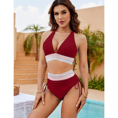 Azure™ | Elegante, hoog getailleerde, sculpterende bikini