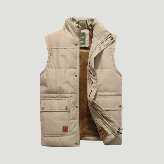 Phillip| Heren wintervest | Mouwloos
