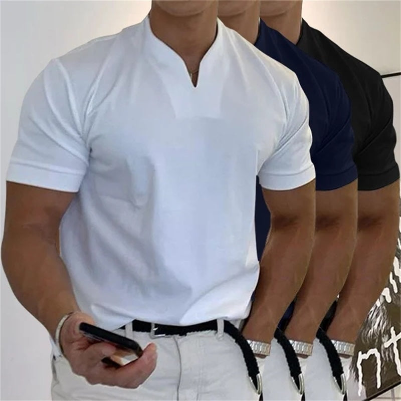 Jaxon™ - Heren Business Fitness Shirt met korte mouwen