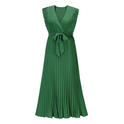 Adele™ - Jurk Met V-Hals