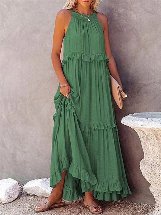 Isa™ - Zomerse Maxi Jurk